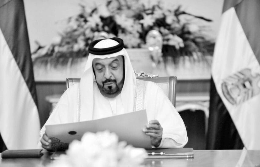 وفاة رئيس الإمارات الشيخ خليفة بن زايد آل نهيان