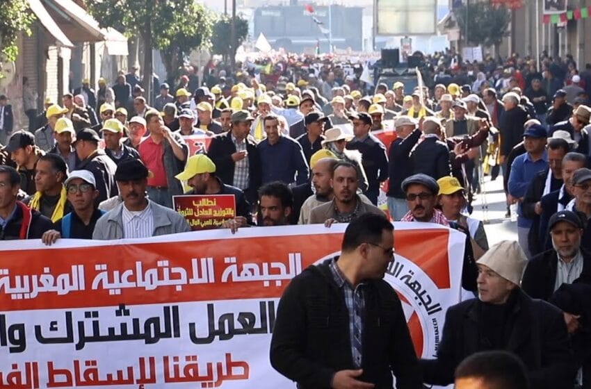 “الجبهة الاجتماعية” تقرر تنظيم مسيرة وطنية احتجاجا على غلاء المعيشة