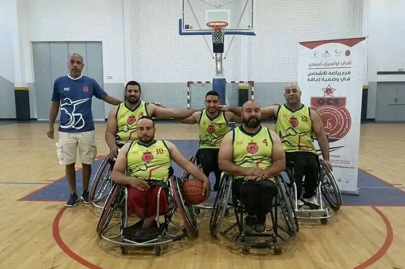 ذوي الاحتياجات الخاصة في كرة السلة لآولمبيك آسفي يحصدون لقب كأس العرش عقب انتصارهم على نادي البوغاز بالرباط