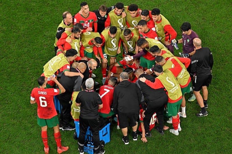 “تداريب مغلقة” للأسود قبل لقاء البرتغال