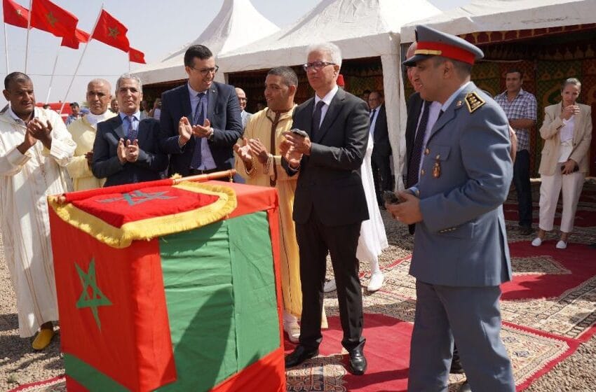 مراكش:والي الجهة يدشن ويعطي إنطلاقة مشاريع بمناسبة ذكرى عيد العرش