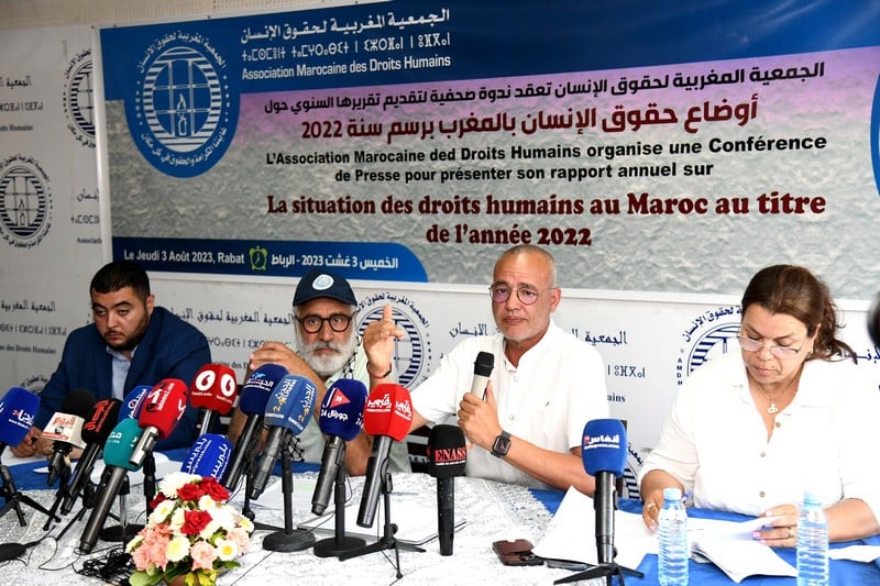  الـAMDH ترسم صورة قاتمة عن أوضاع حقوق الإنسان بالمغرب وتُسجل ارتفاع الاعتقال السياسي إلى 175 معتقلا