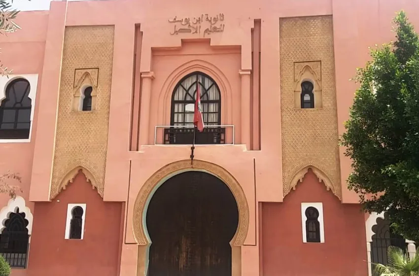 بعد فيديو عن وضعيته الكارثية.. إصلاحات استعجالية بالقسم الداخلي لثانوية بن يوسف بمراكش