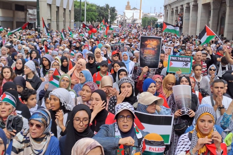  إسنادًا لغزة وإدانة للعداون الإسرائيلي.. متظاهرون يدعون للاحتجاج في آسفي غدا الأحد