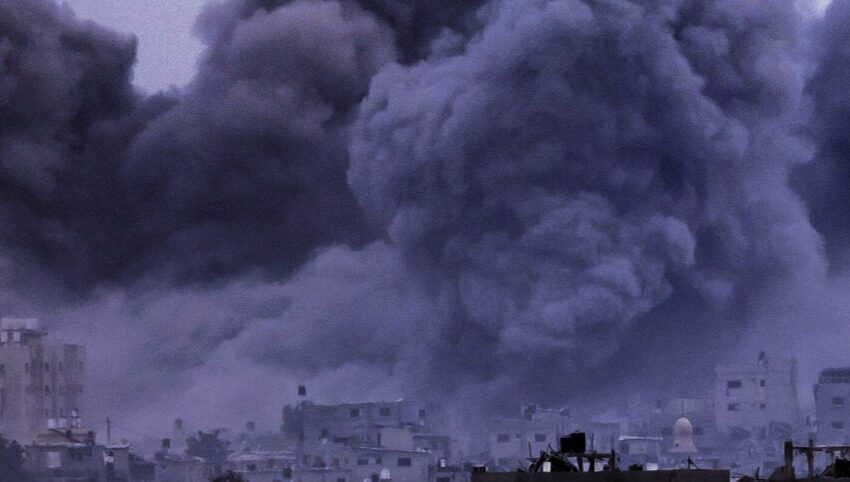  إلقاء قنبلة نووية على غزة والسلطات السعودية توضح