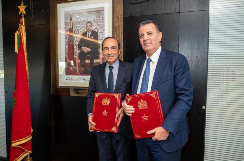  المالكي وشكيب العلج يُوقعان اتفاقية شراكة بين المجلس الأعلى للتعليم والاتحاد العام لمقاولات المغرب