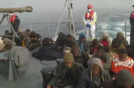 إنقاذ 108 مرشحين للهجرة بساحل الداخلة