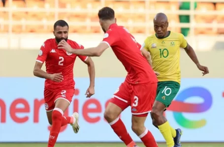 منتخب تونس يودع منافسات كأس إفريقيا  عقب تعادله سلبيا مع منتخب جنوب إفريقيا