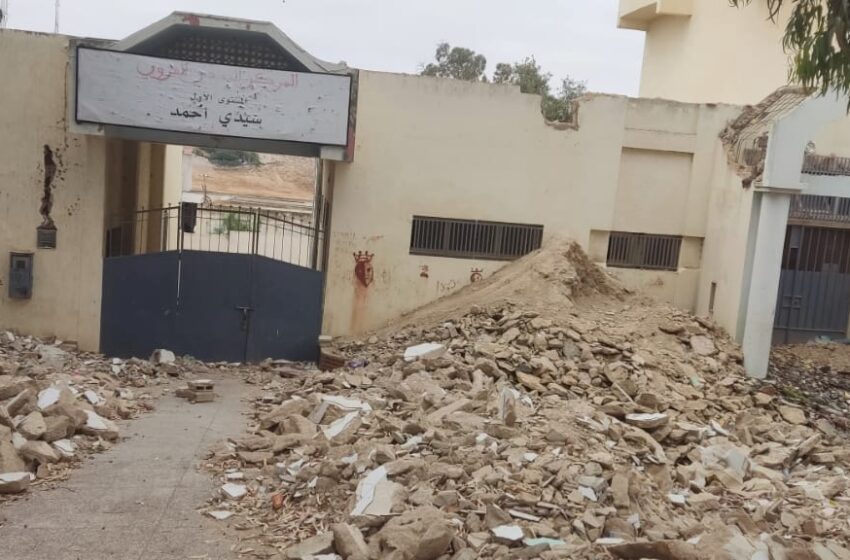 توقف أشغال تهيئة مستوصف سيدي أحمد يثير غضب الساكنة وسط مطالب بالتحقيق والتدخل العاجل